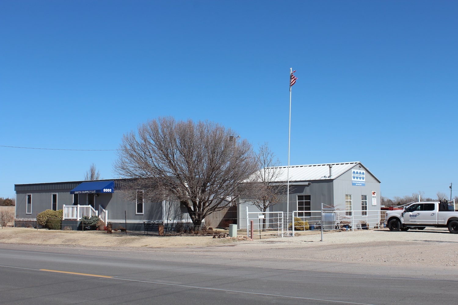 Outside of Smith Supply Shop in Great Bend, KS